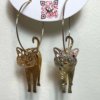 Earrings - 3D Cats