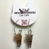 Earrings - 3D Cats - Image 4