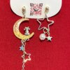 Earrings - Cat in Crescesnt