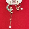 Earrings - Cat in Crescesnt - Image 3