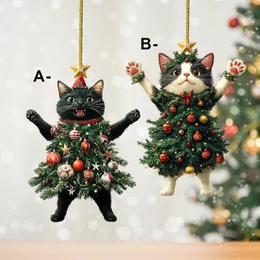 Cat Christmas Ornament