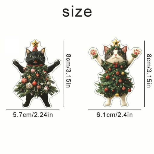 Cat Christmas Ornament - Image 4